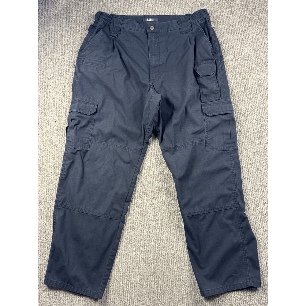 5.11 Tactical Mens 38x30 Taclite Pro Ripstop Cargo Pants Black